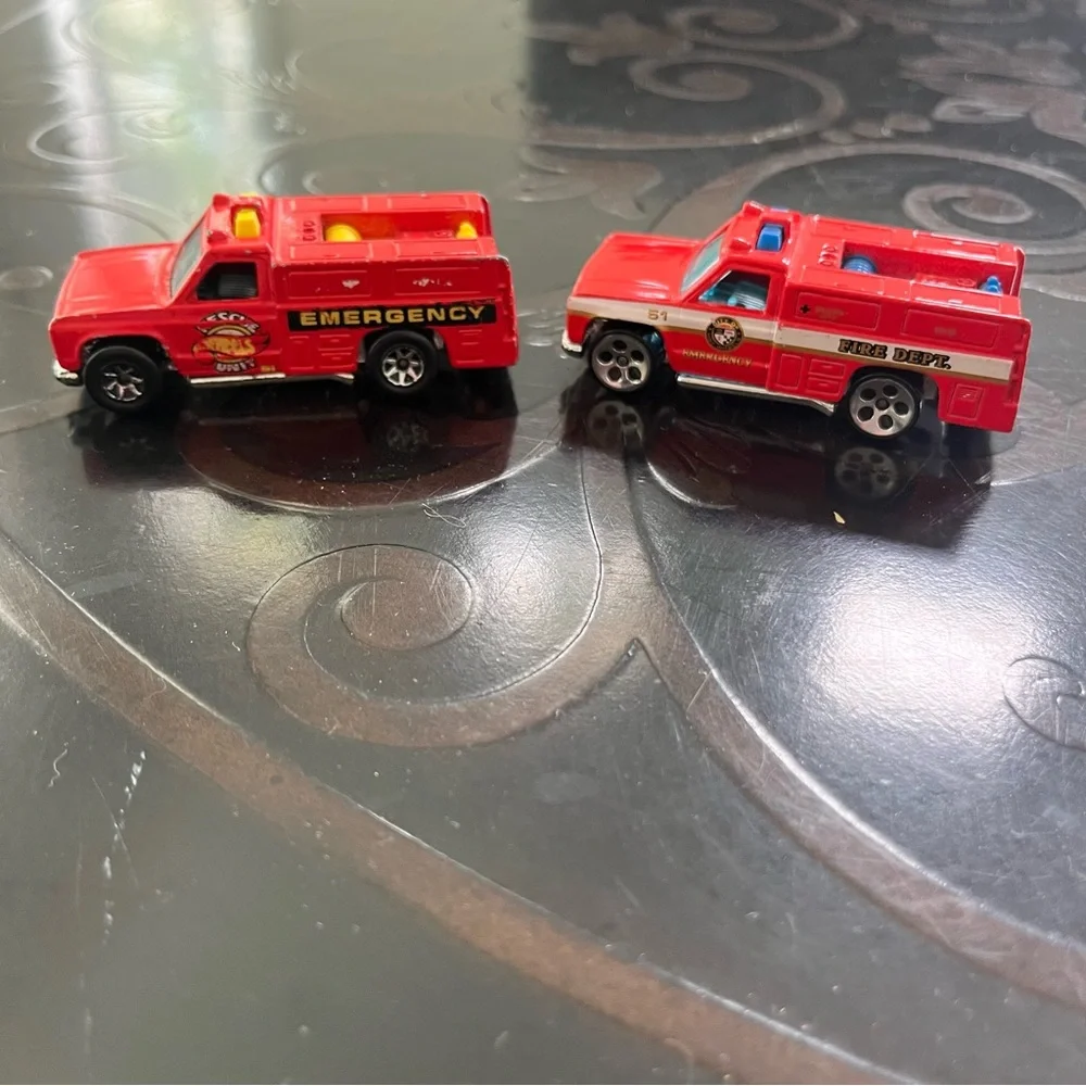 Hot Wheels Emergency Trucks